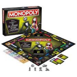 🎃HP🎃Monopoly Board Game Nightmare Before Christmas.  New